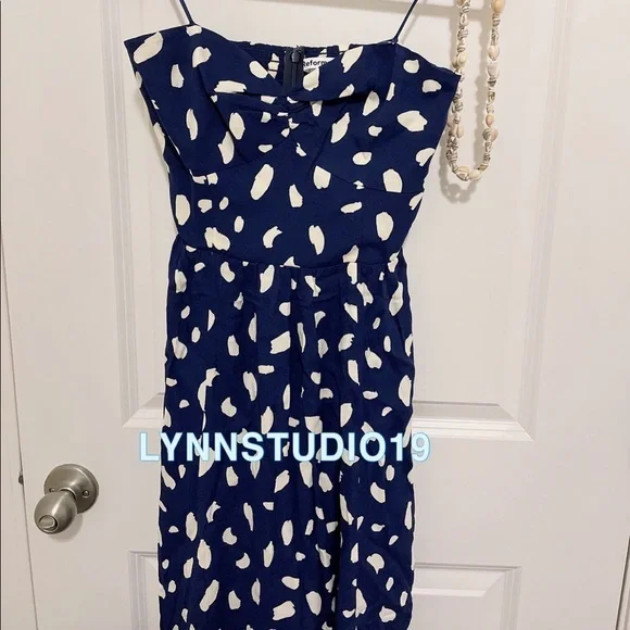 Reformation Aymeline Dress Splatter - Picture 4 of 5